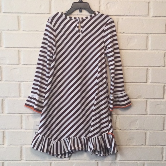 Rare Editions Girls Fall Pumpkin Thanksgiving Dress NWT - Picture 3 of 3